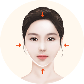 진짜 작은 얼굴